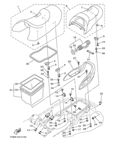 SEAT UNDER LOCKER