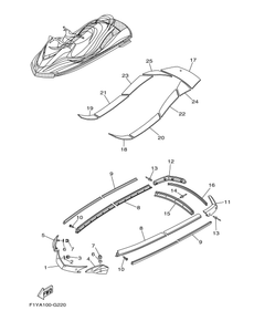 GUNWALE MAT