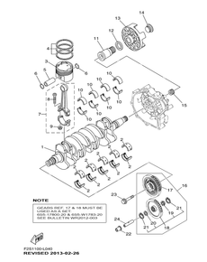 CRANKSHAFT & PISTON