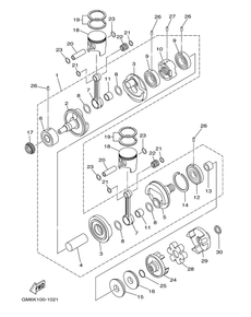 CRANKSHAFT & PISTON