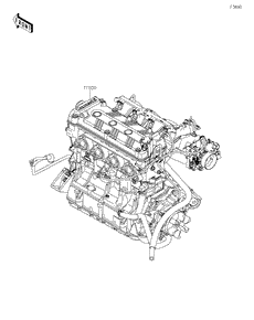 Engine Assembly(Only US,Canada Markets)