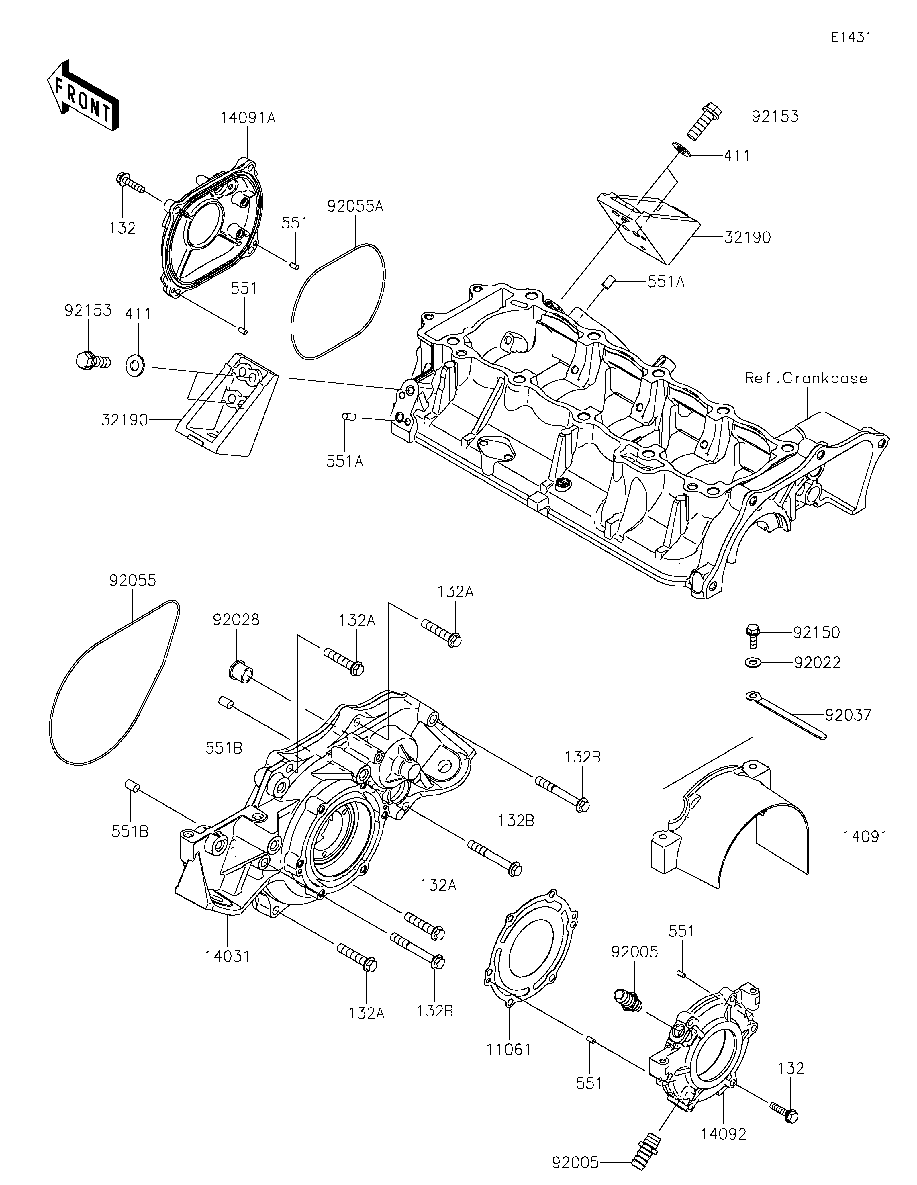 2024 SX-R 160 (JS1500ARFNN)-Engine Cover(s)