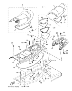 SEAT UNDER LOCKER