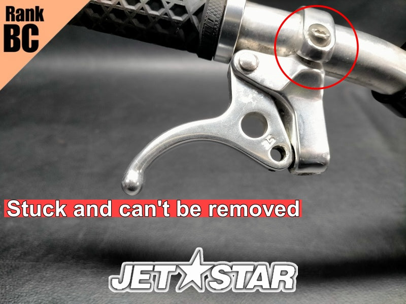 Used Aftermarket U.M.I. HANDLEBAR/UNLIMITED BILLET HANDLE MOUNT/SE THROTTLE LEVER [K5100-19]