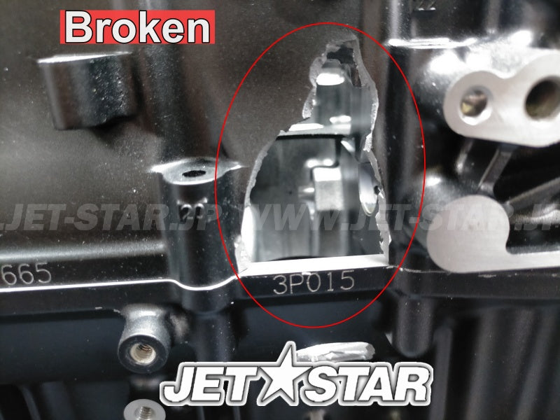 Used 6EY-Y151S-00-00 CRANKCASE ASSY [X2411-26]