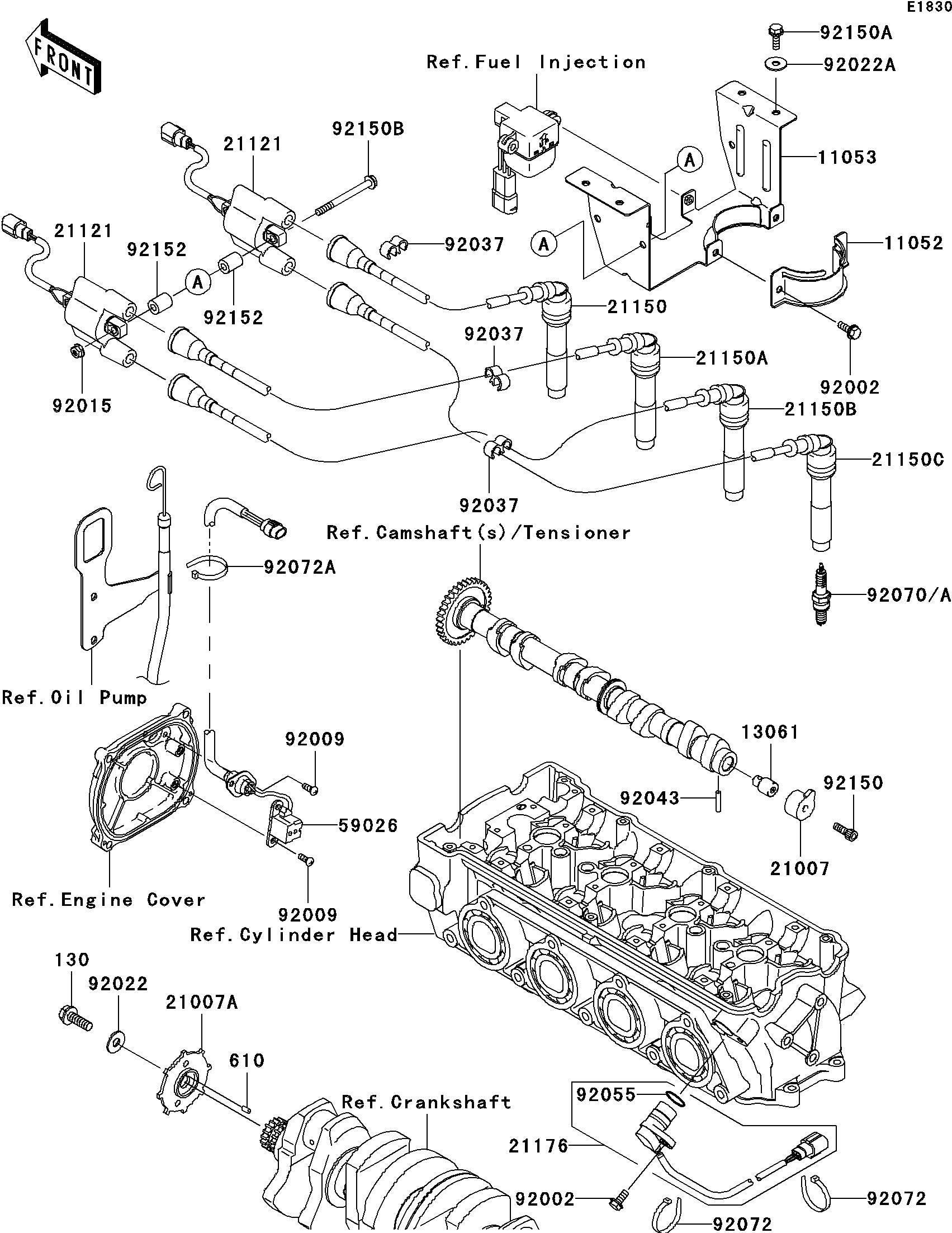 Used 21121-3722 COIL-IGNITION  [K4954-31]
