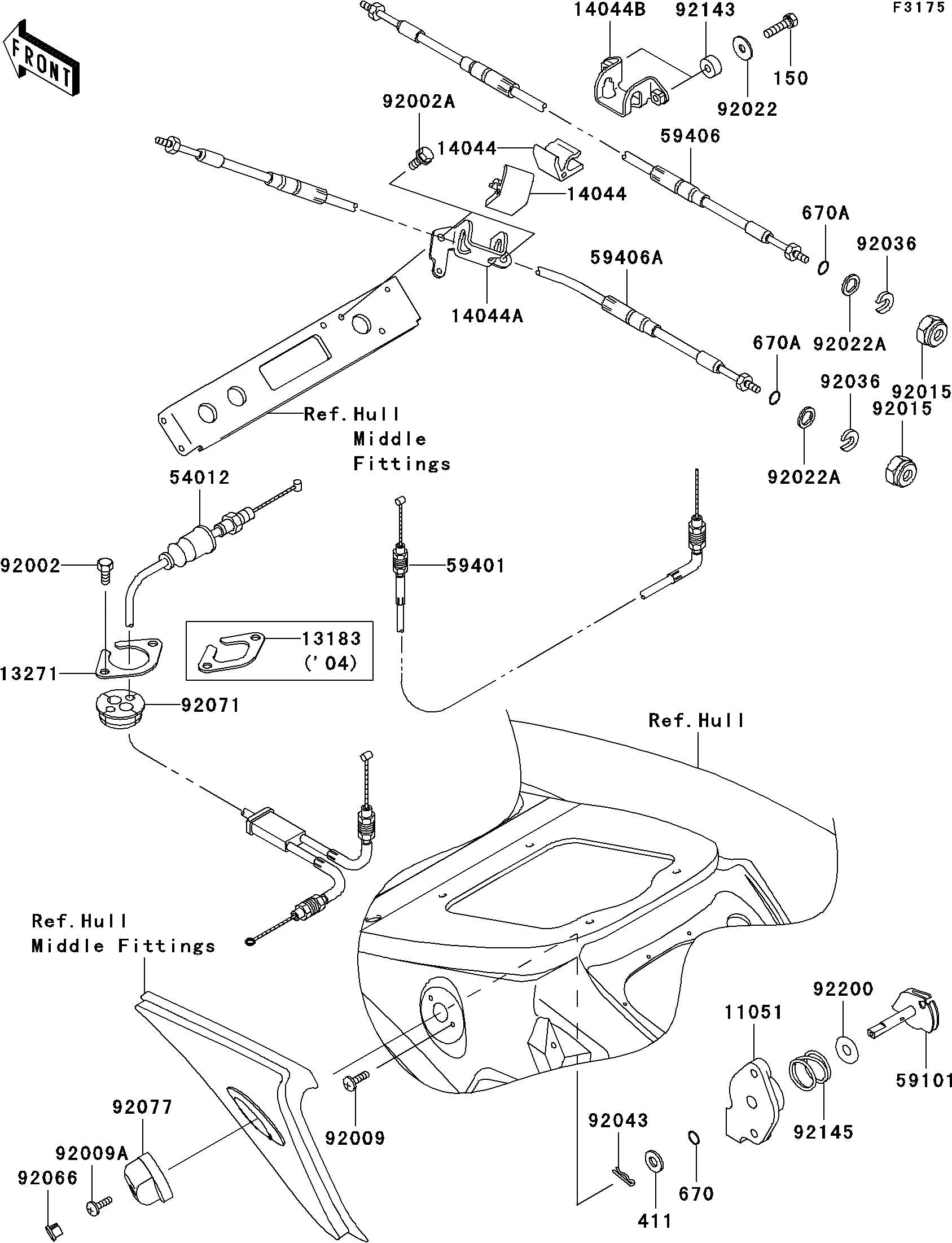Used 54012-3769 CABLE-THROTTLE (WITH DEFECT) [K1808-05]