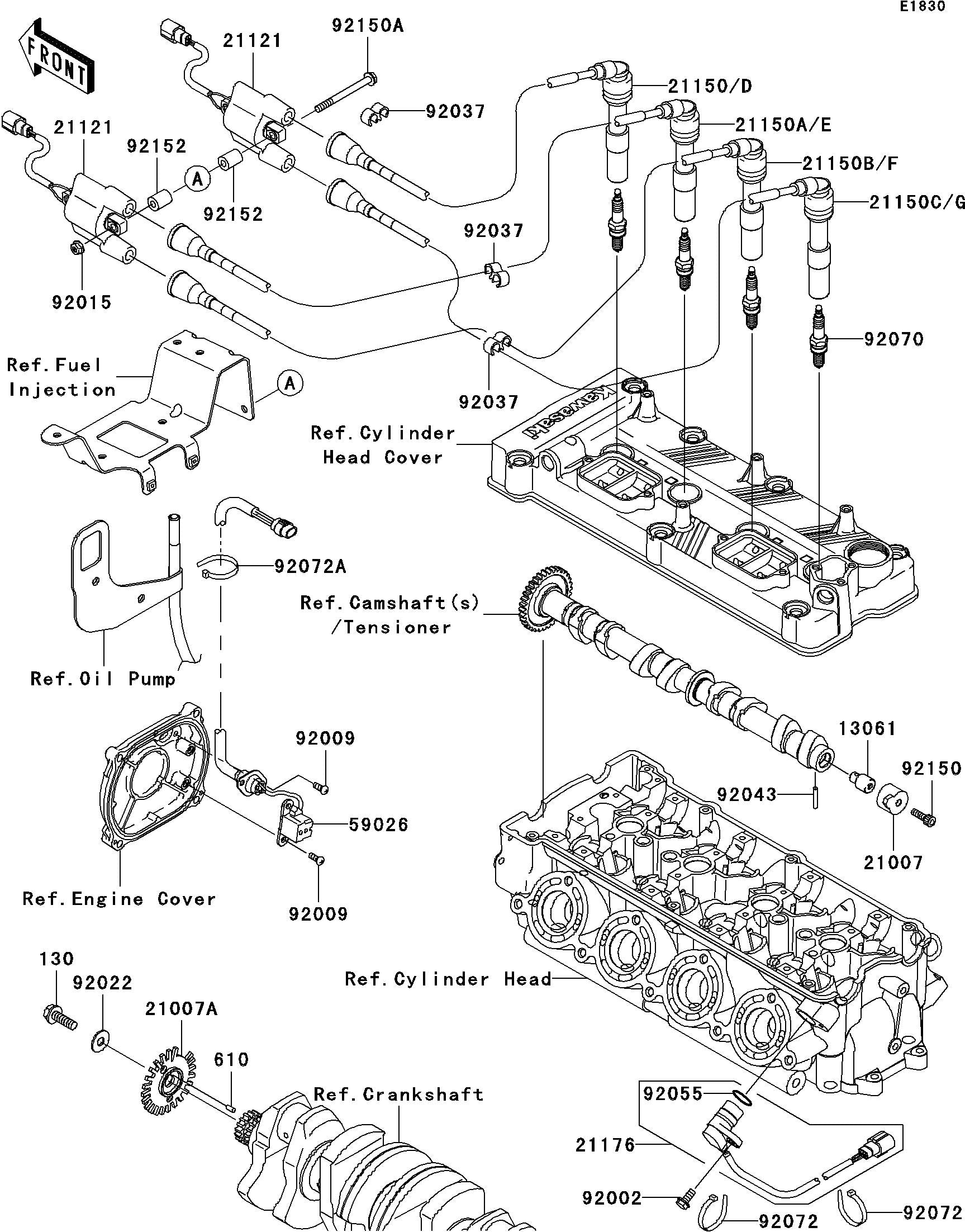 Used 21121-3722 COIL-IGNITION  [K2740-31]