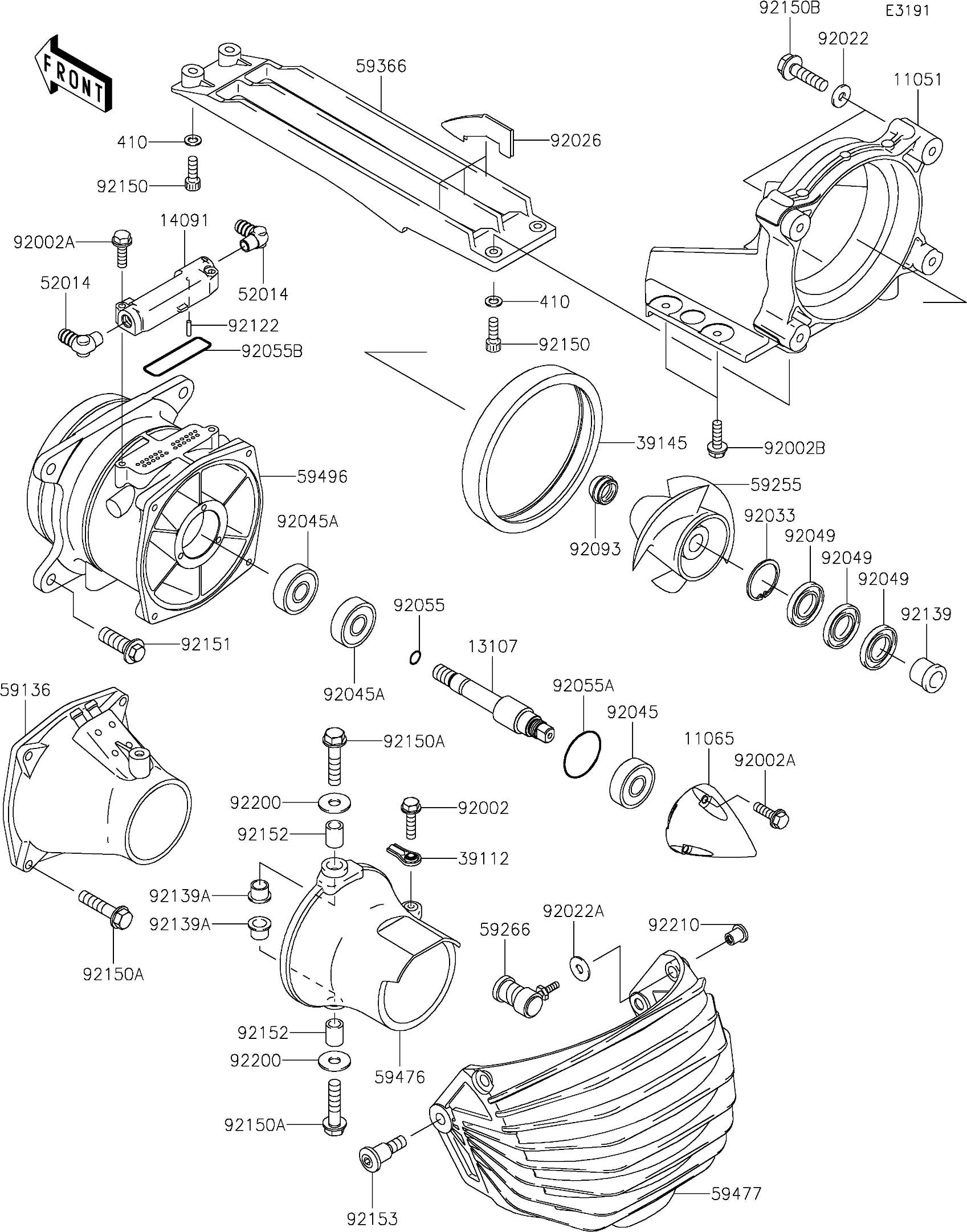 Used 59136-3760 NOZZLE-PUMP  [X2211-29]