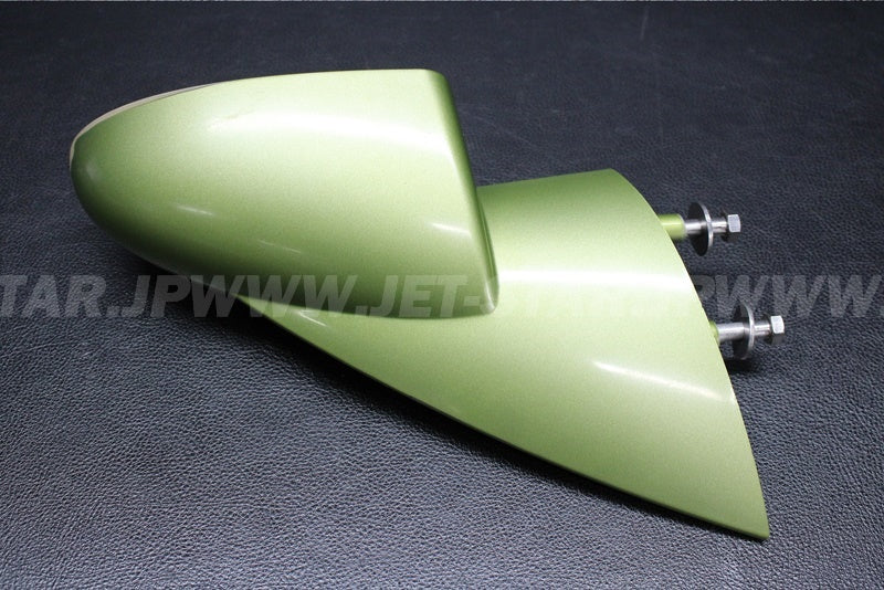 Used 269501426 LH MIRROR SHELL, APPLE GREEN [S8558-33]