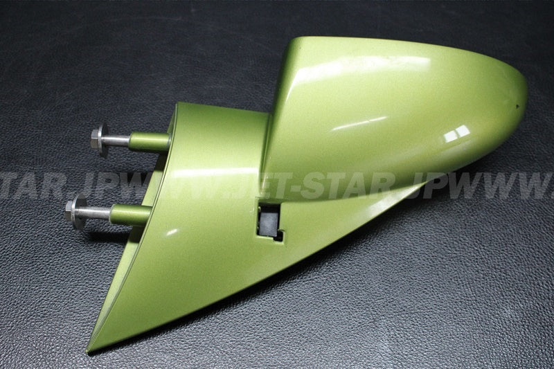 Used 269501426 LH MIRROR SHELL, APPLE GREEN [S8558-33]