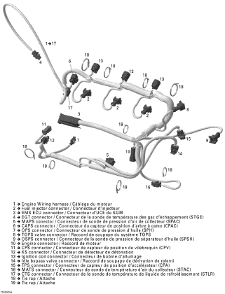 Used 420664056 WIRING HARNESS ASS'Y [S6108-28]