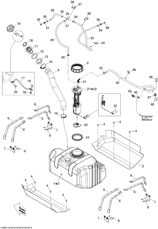 Used 275500779 FUEL PUMP ASS'Y [S6442-14]