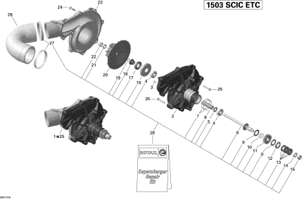 Used 420881996 SUPERCHARGER ASS'Y [S0565-47]