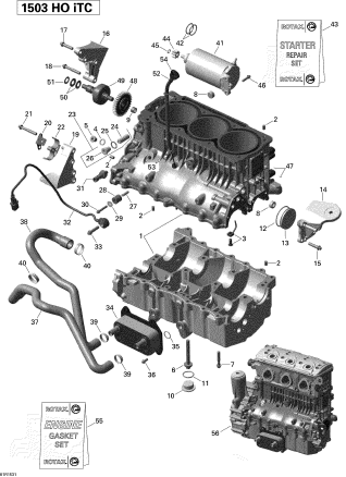 Used 420888995 ELECTRIC STARTER ASS'Y [S8148-29]