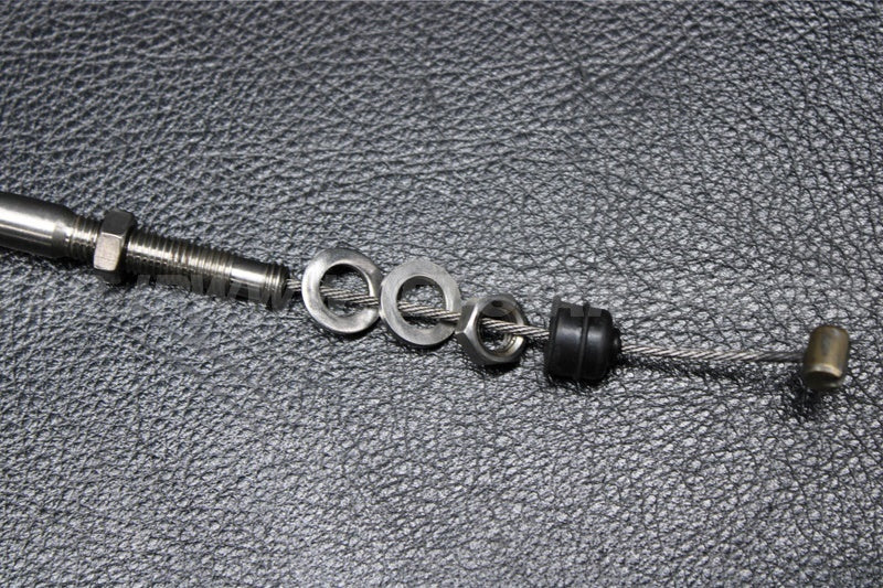 Used 66V-67252-00-00 CABLE, THROTTLE [Y6773-03]